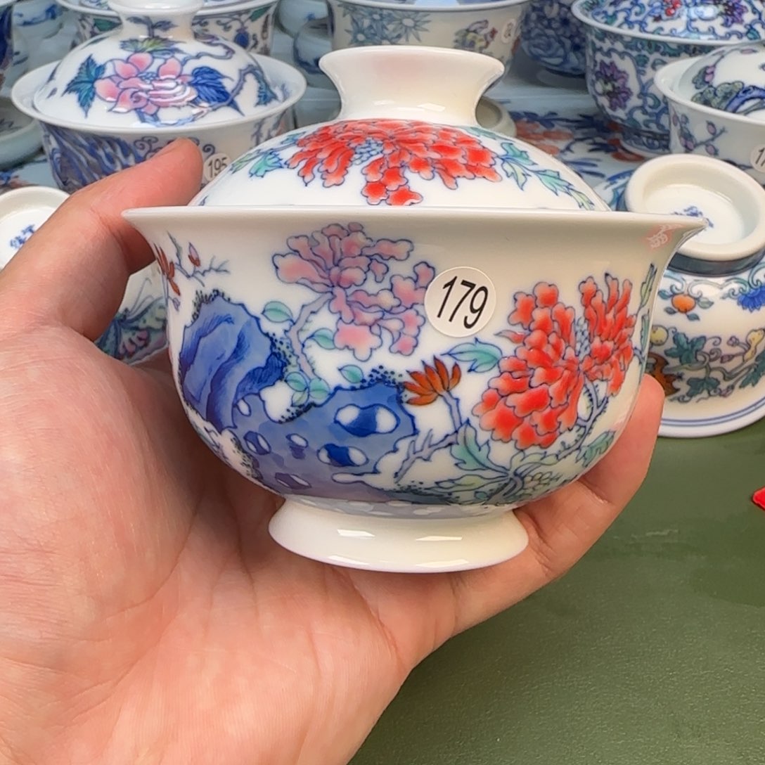 彦祖纯手工手绘茶具179