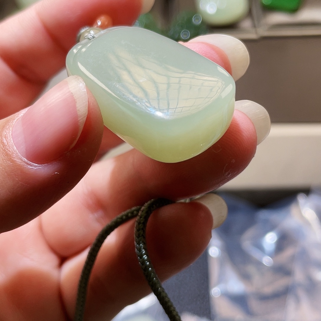 和田玉吊坠(不含链)未镶嵌