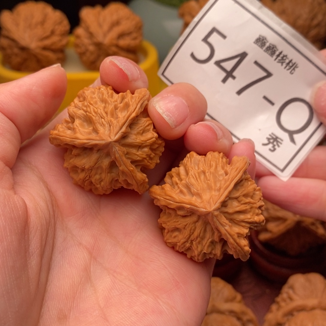 文玩核桃把件盘山奔35