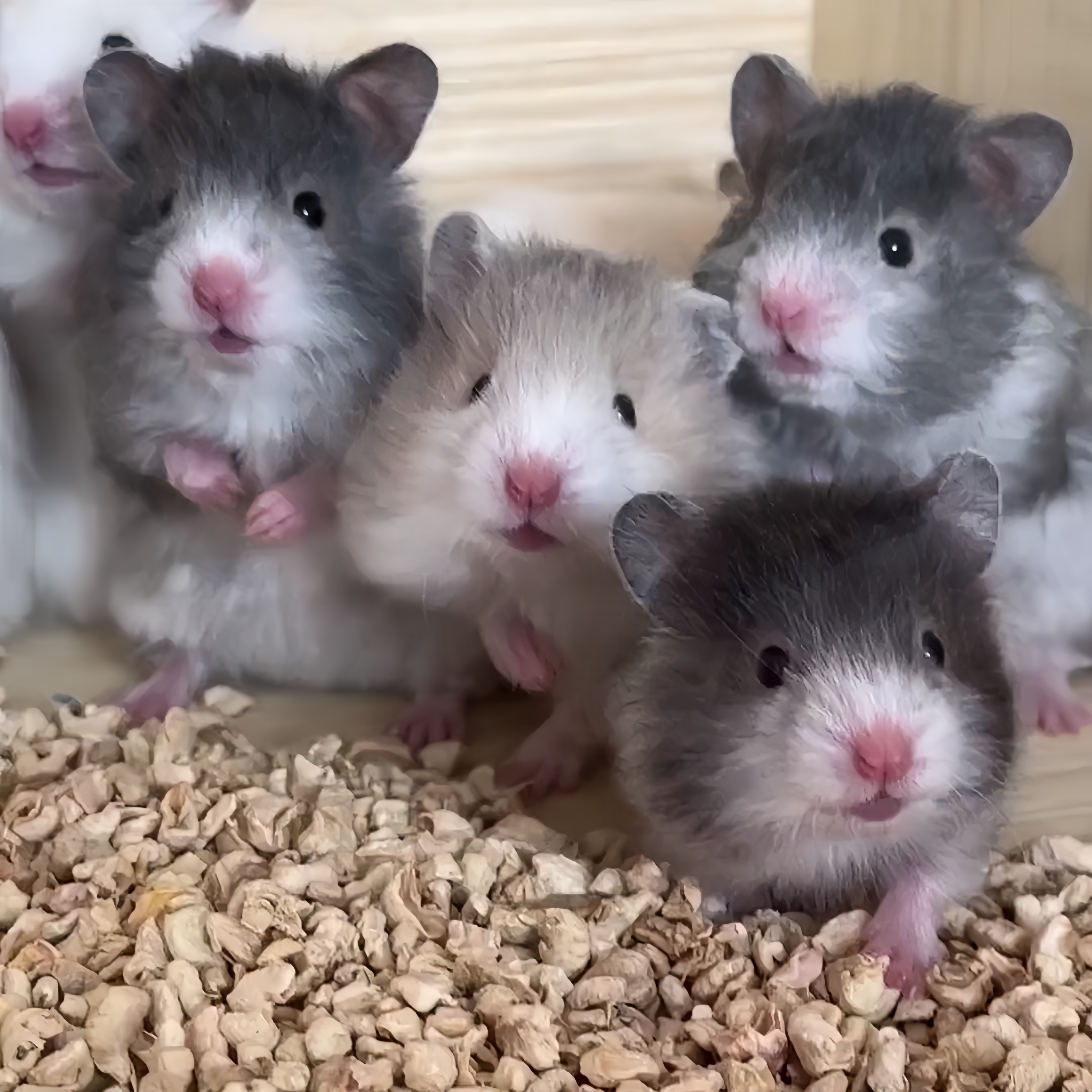 波利  金丝熊  宠物