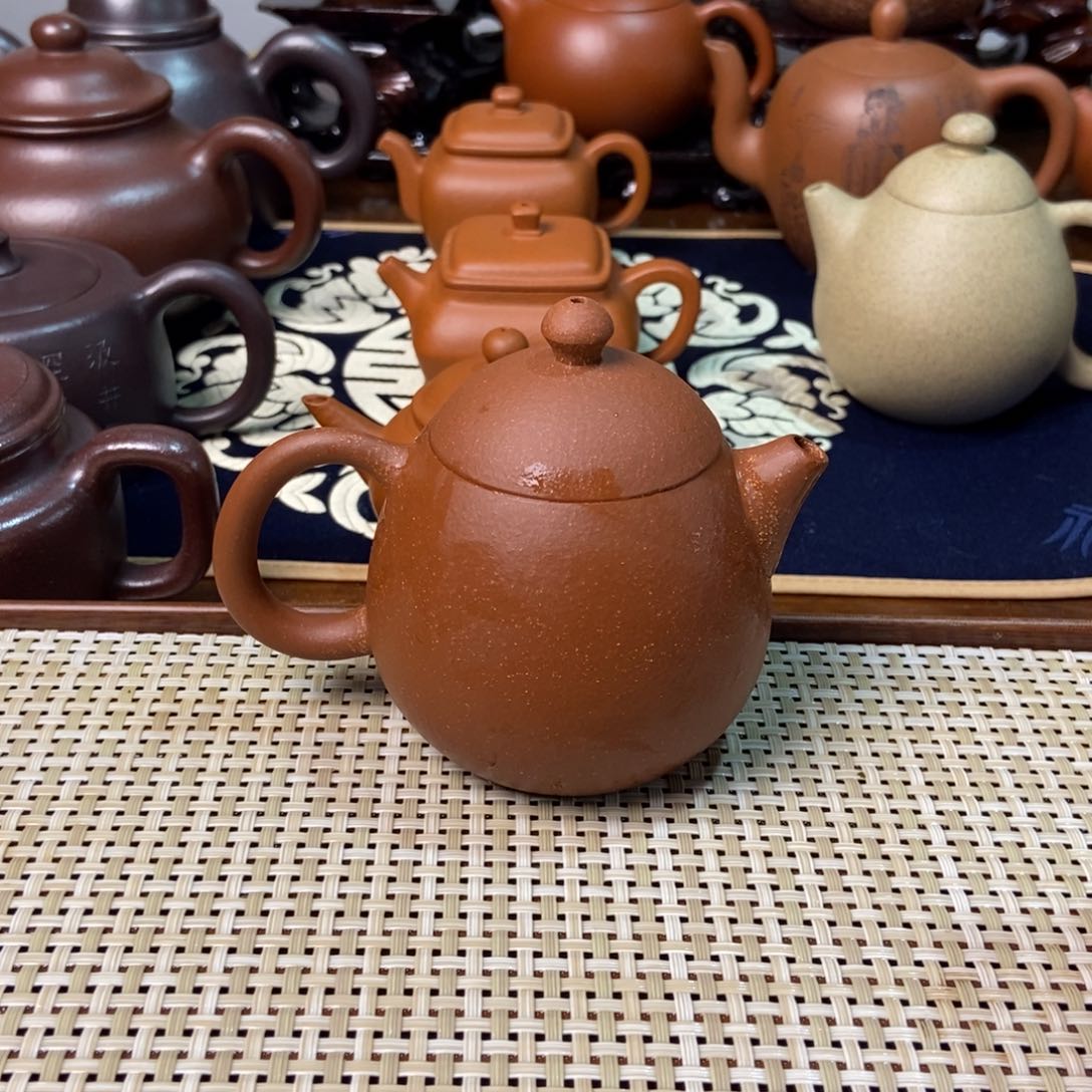 紫砂茶杯宜兴原矿紫砂泥料