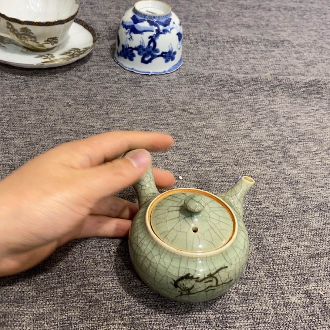 紫砂茶杯非常漂亮好看的花瓶