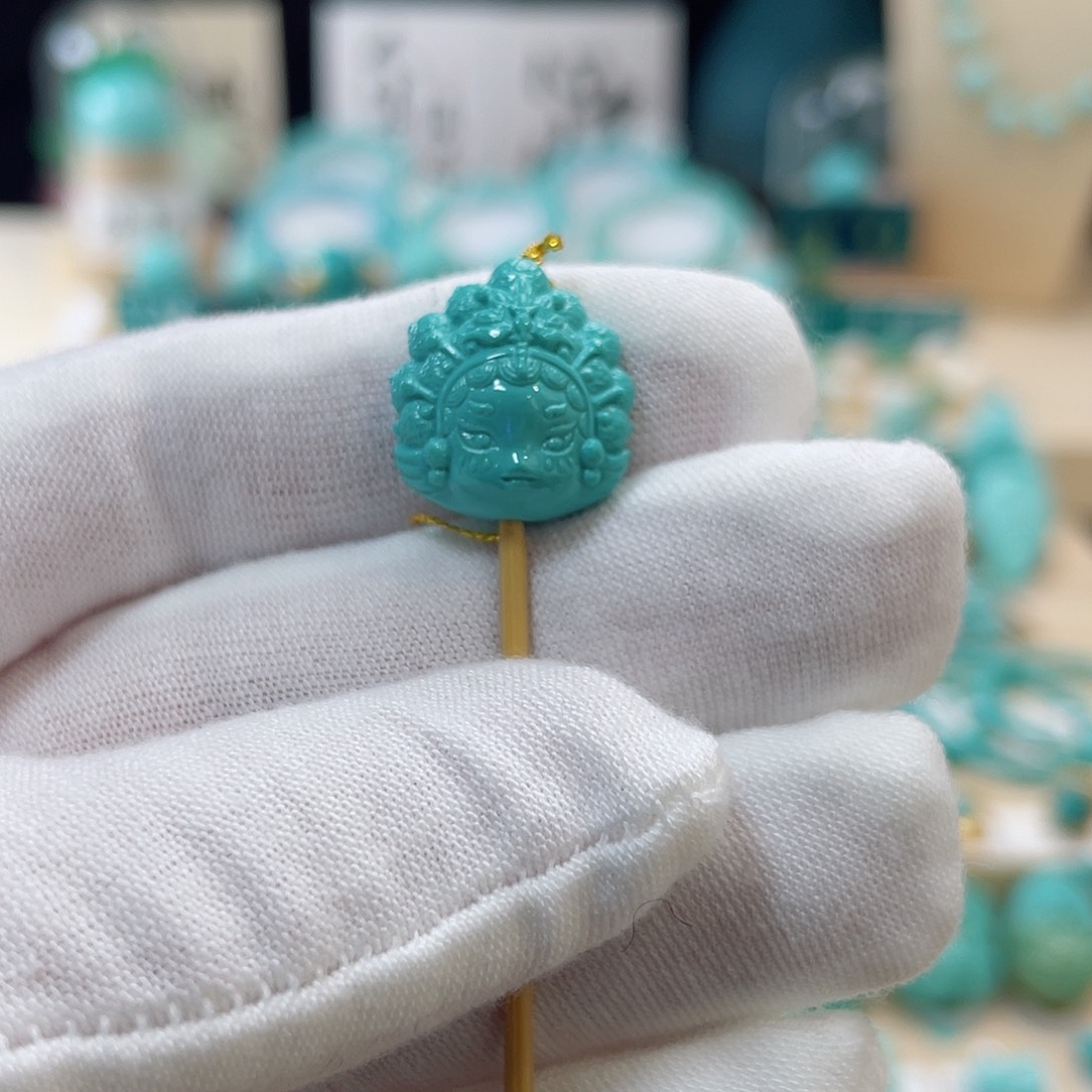 绿松石珠宝奇石未镶嵌