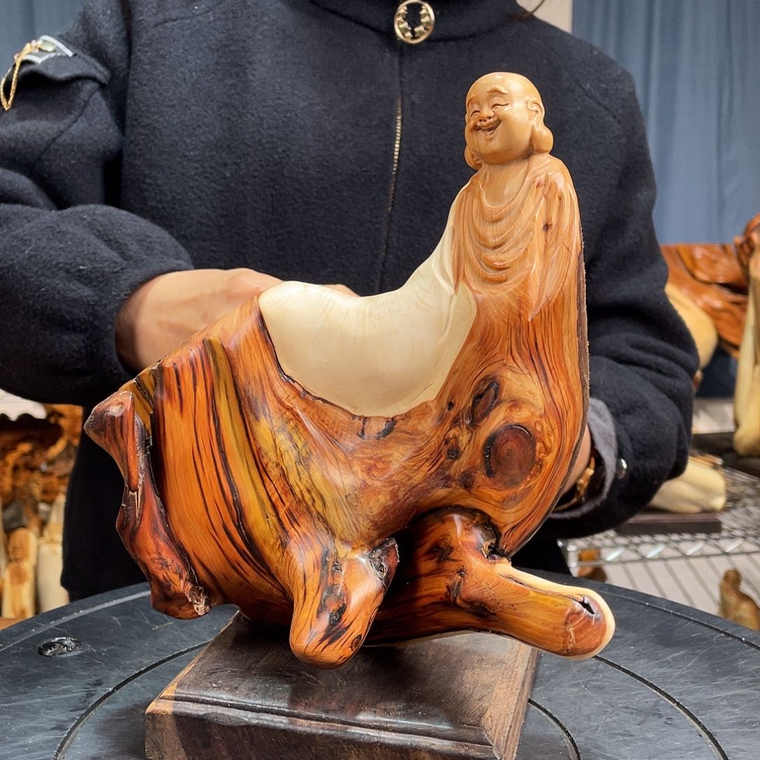 柏木（崖柏）随型摆件