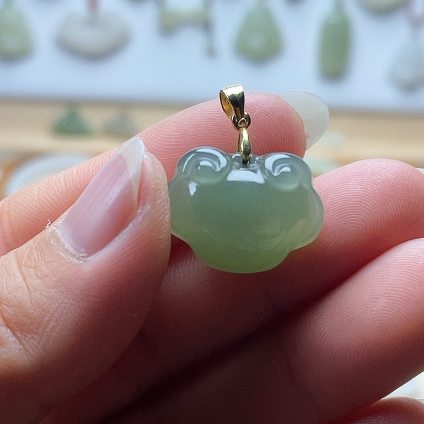 【闪购商品】和田玉颈饰银S925镶嵌