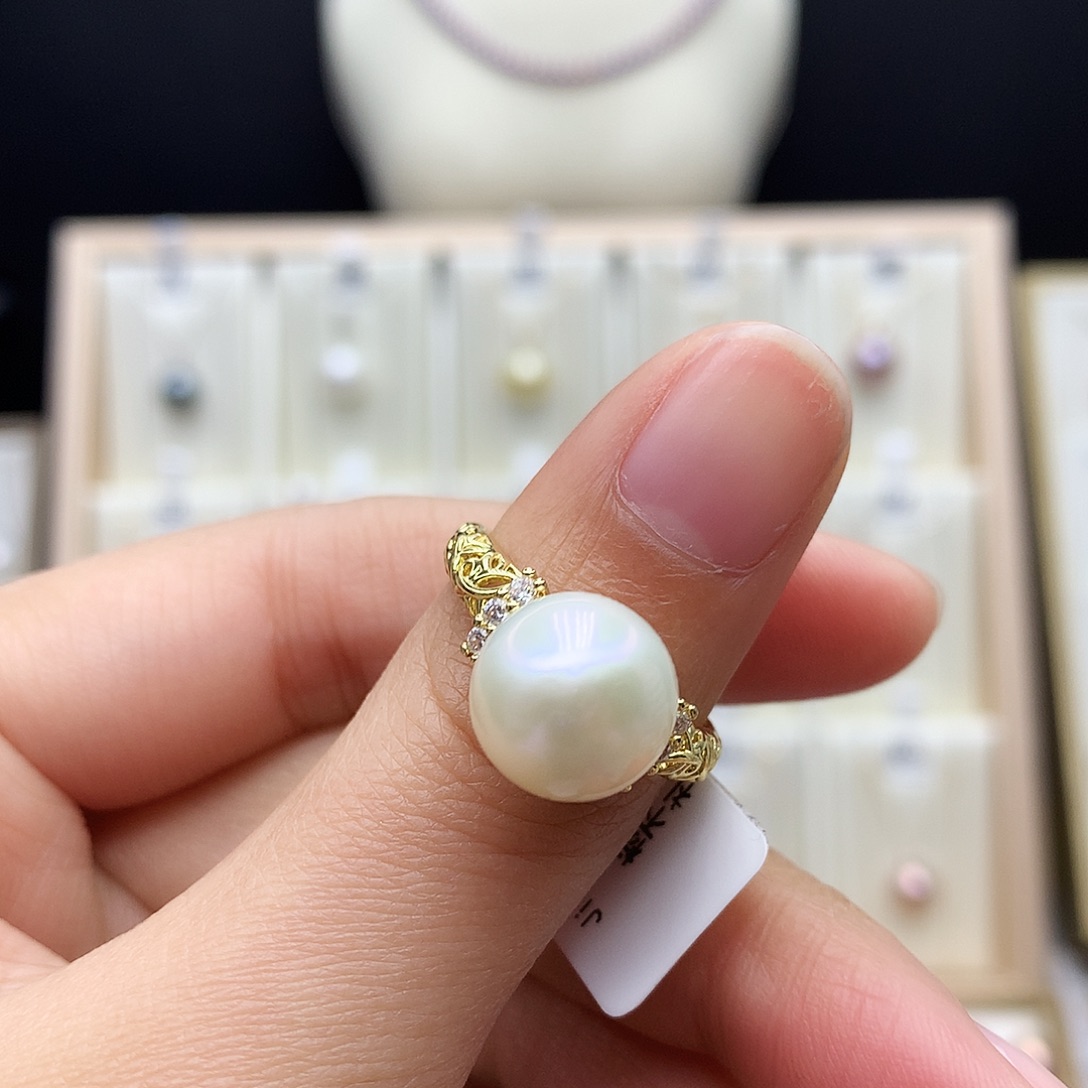 颈饰淡水珍珠合金