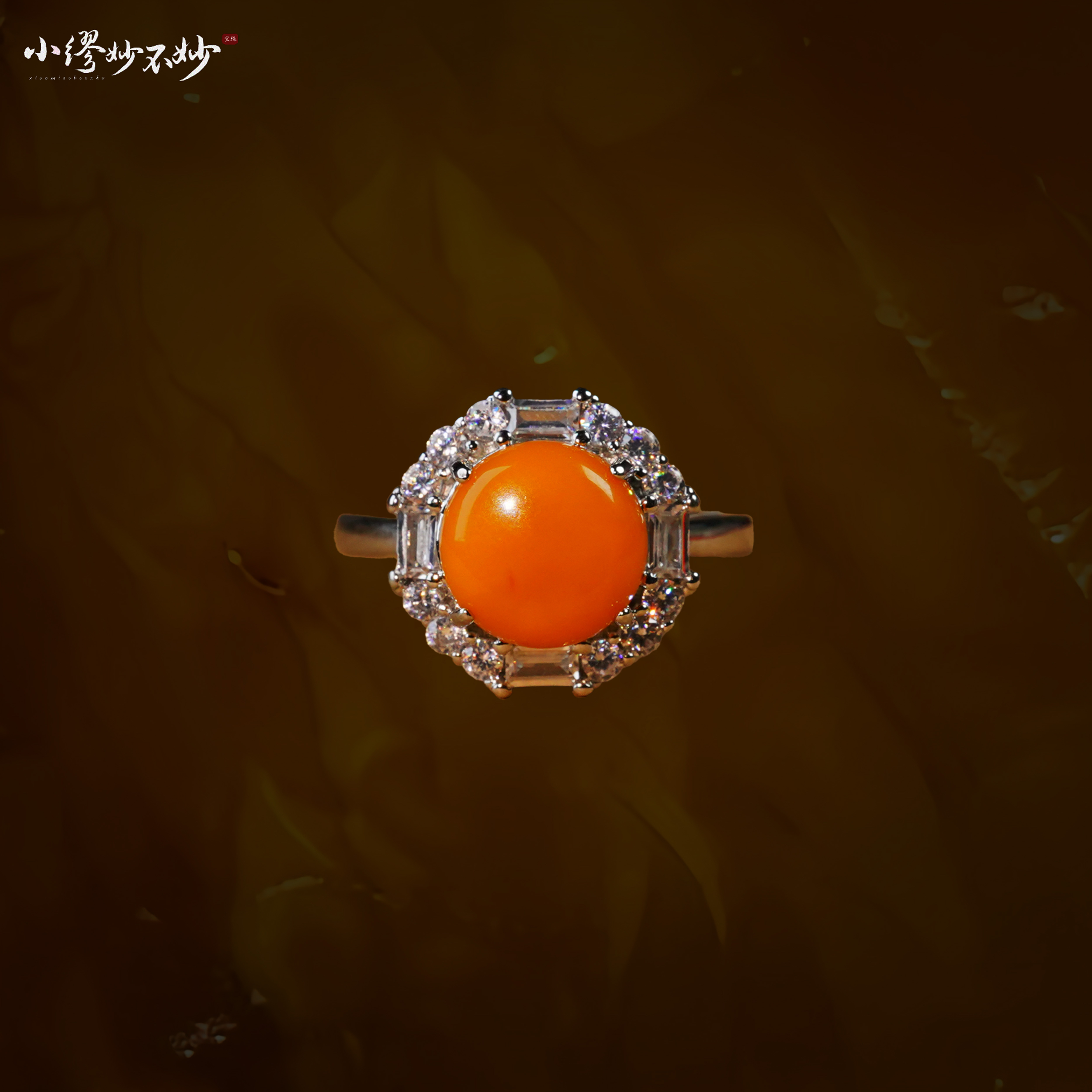 【缪老师严选】SJ2895 花蜡戒指 多样性发其一