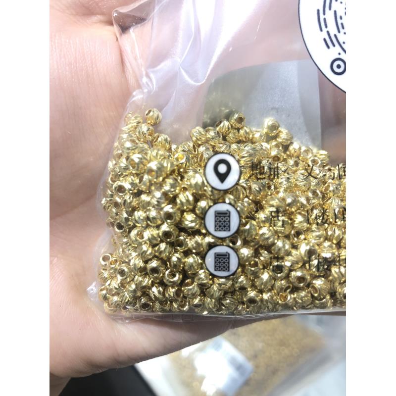 【海家新品】铜合金配件隔珠组合 钥匙串穿珠手工diy饰品配件