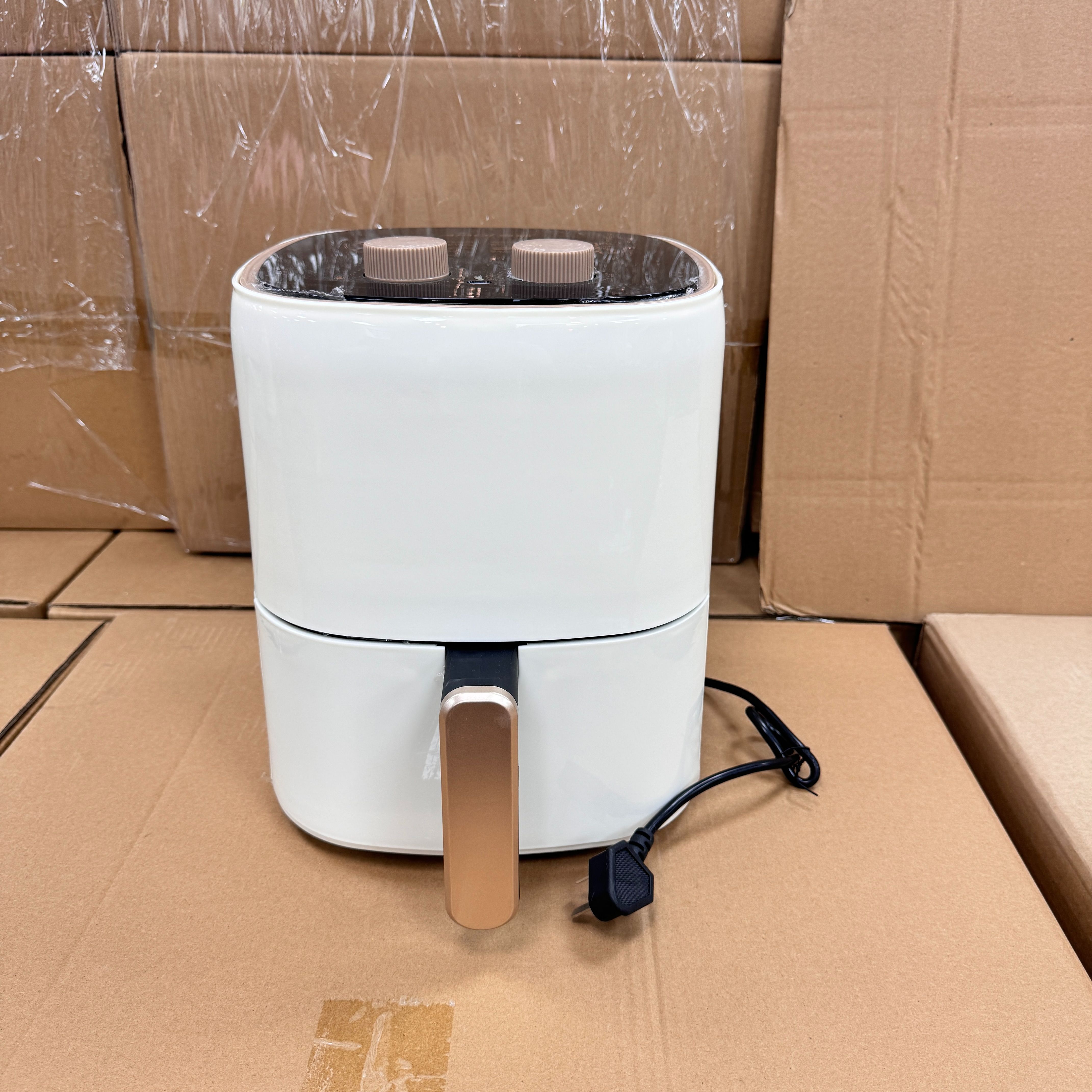 新款多功能可视空气炸锅大容量电炸锅无油烟薯条机电烤箱DC