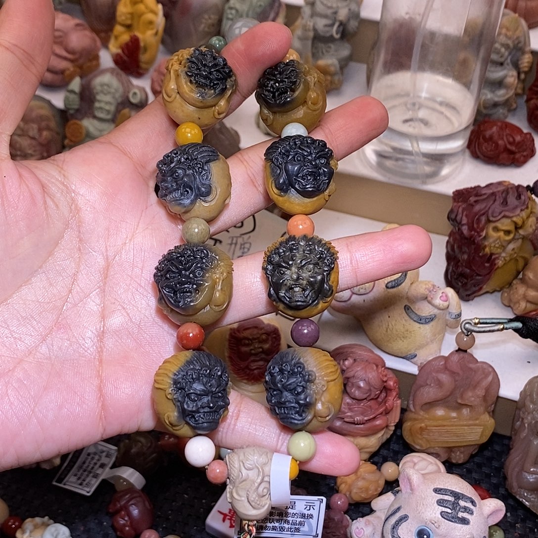 石英质玉（阿拉善玉）未镶嵌手链