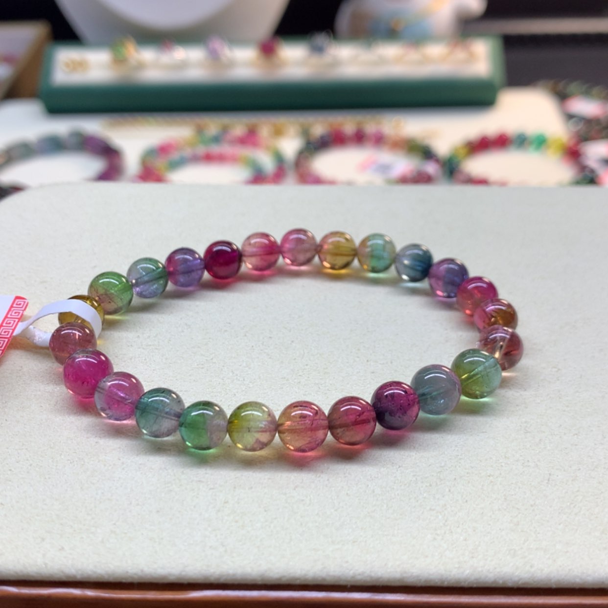 【闪购商品】碧玺手串未镶嵌碧玺7.3mm