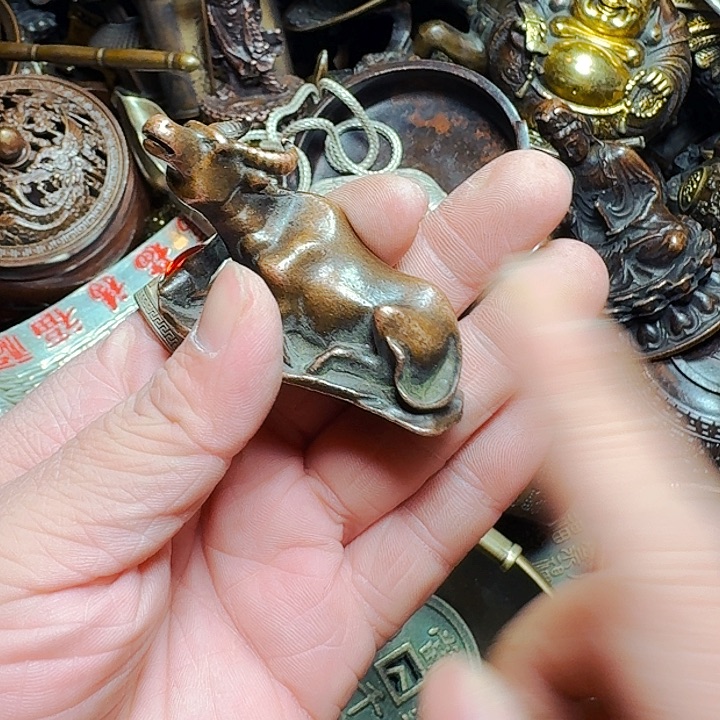 铜器摆件收收藏藏