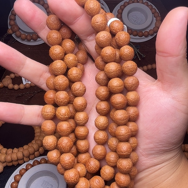 凤眼菩提手串12.5mm铁籽108念珠高油高密