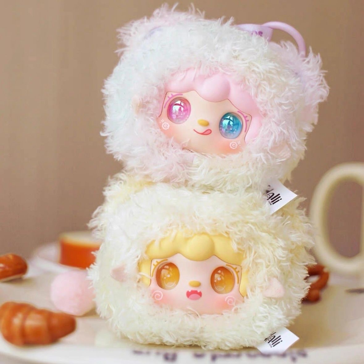 正版yooki氧氧九代团一团小熊盲盒