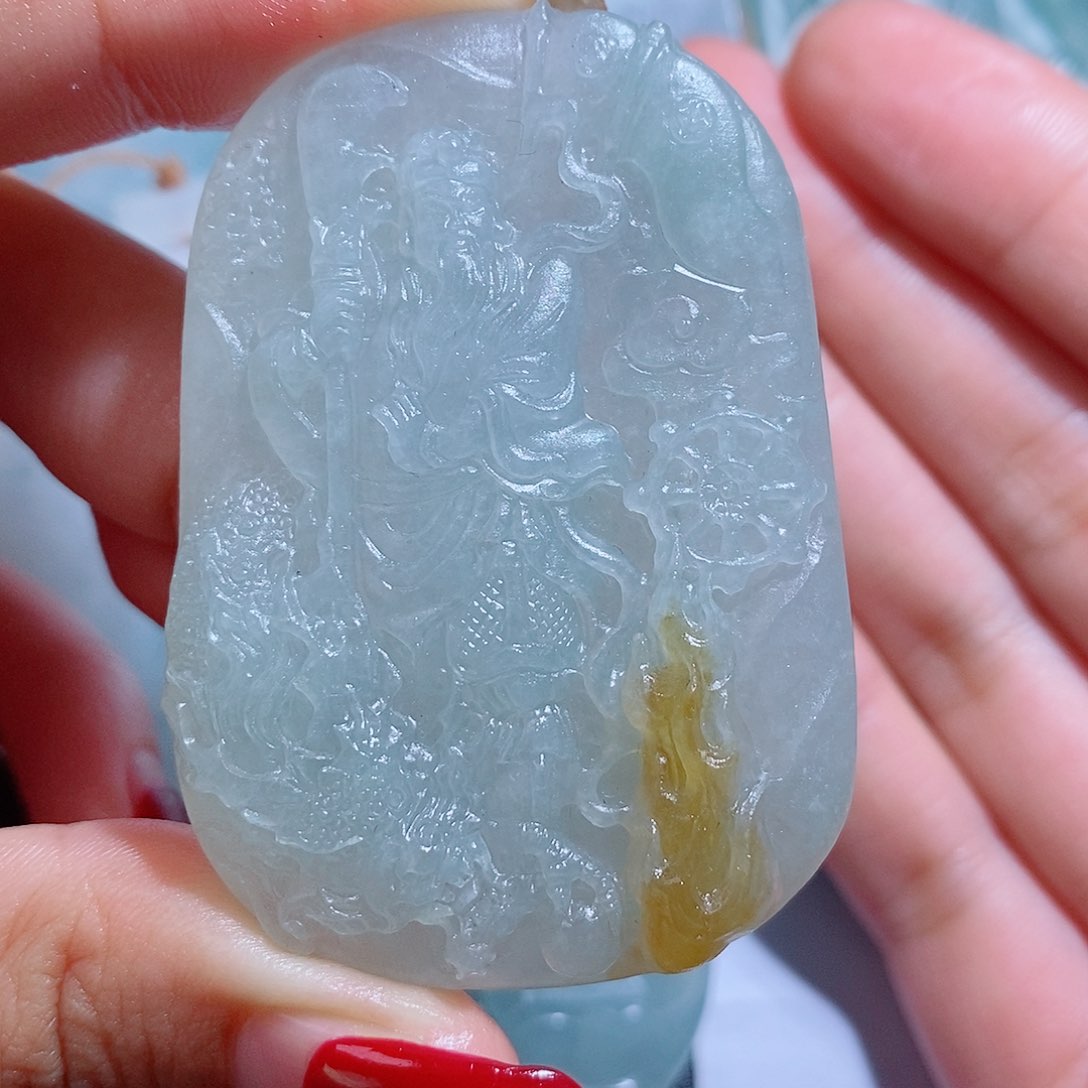 定制翡翠未镶嵌爱*毛货不支持退货下单需确认抛光