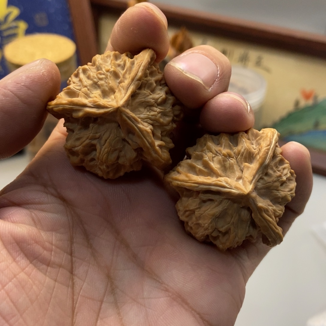 ****猫39尺寸盘山三棱文玩