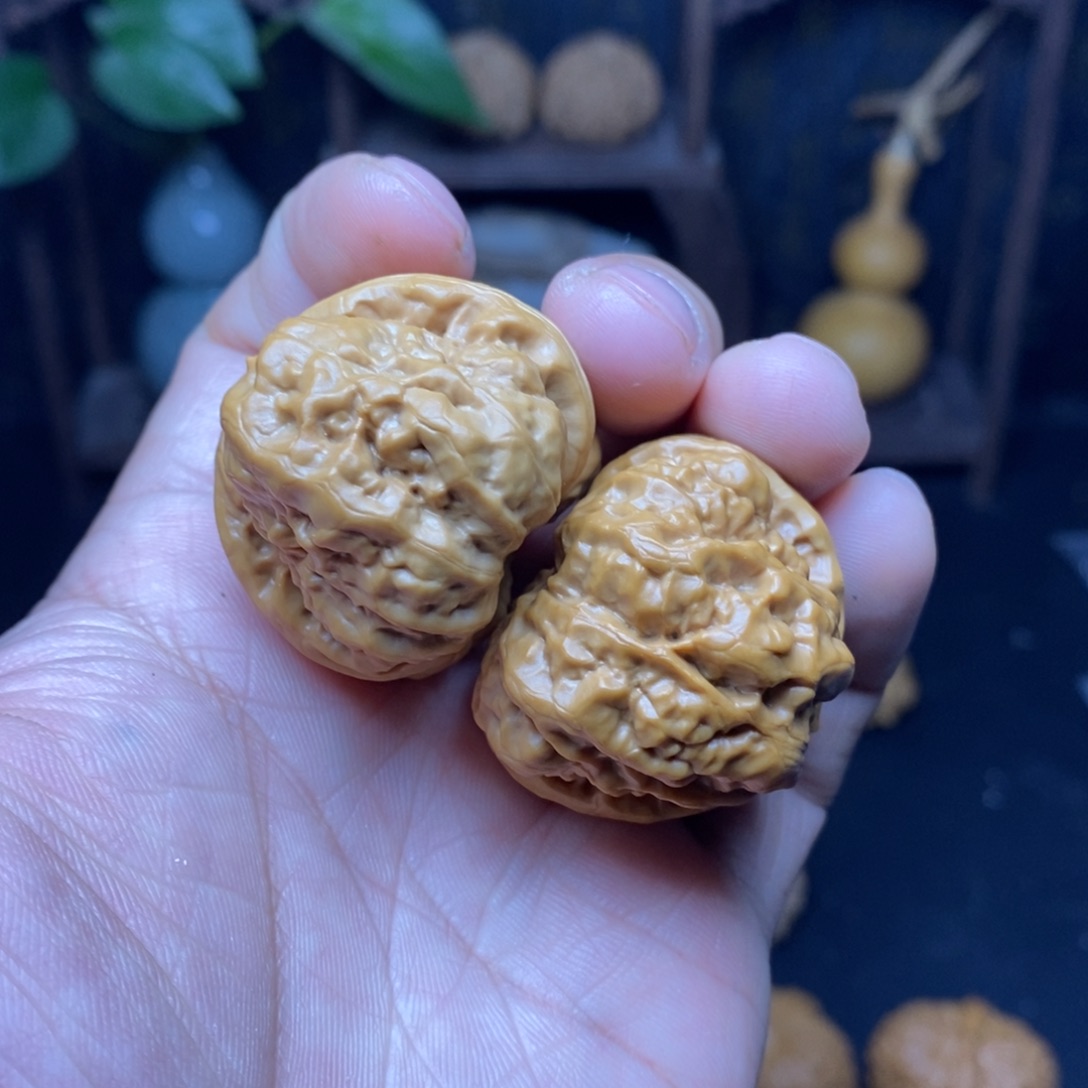 文玩核桃吊坠新***弟37蛤蟆头