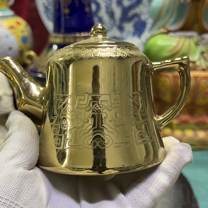 盖碗摆件摆件瓷器摆件