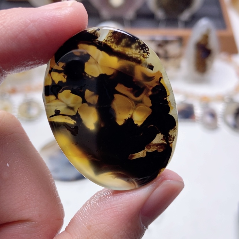 【闪购商品】玛瑙/玉髓颈饰未镶嵌乐*