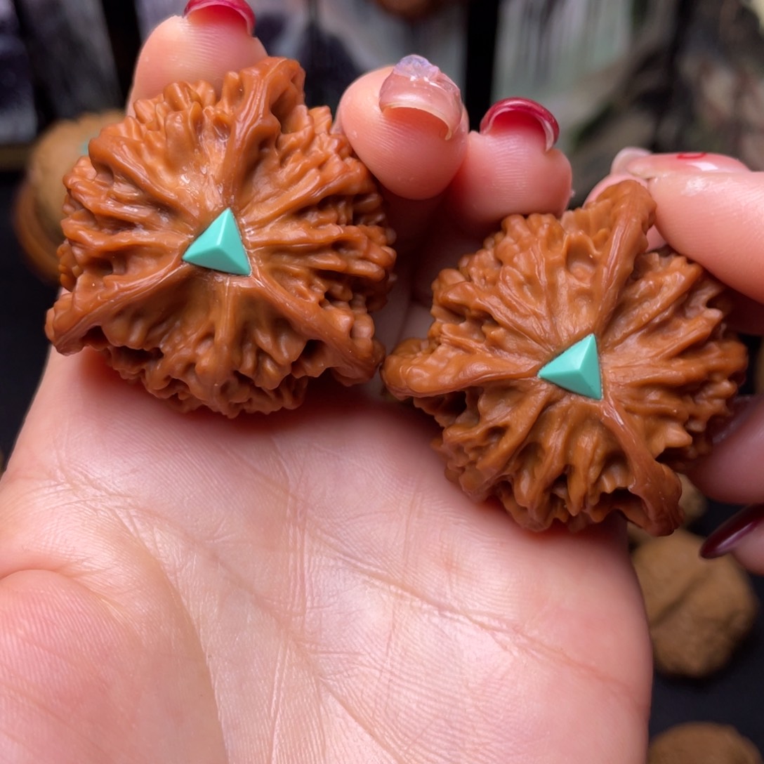 文玩核桃把件41全品天地圆正奔