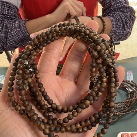 沉香手串白棋卡0.4多样性发1条