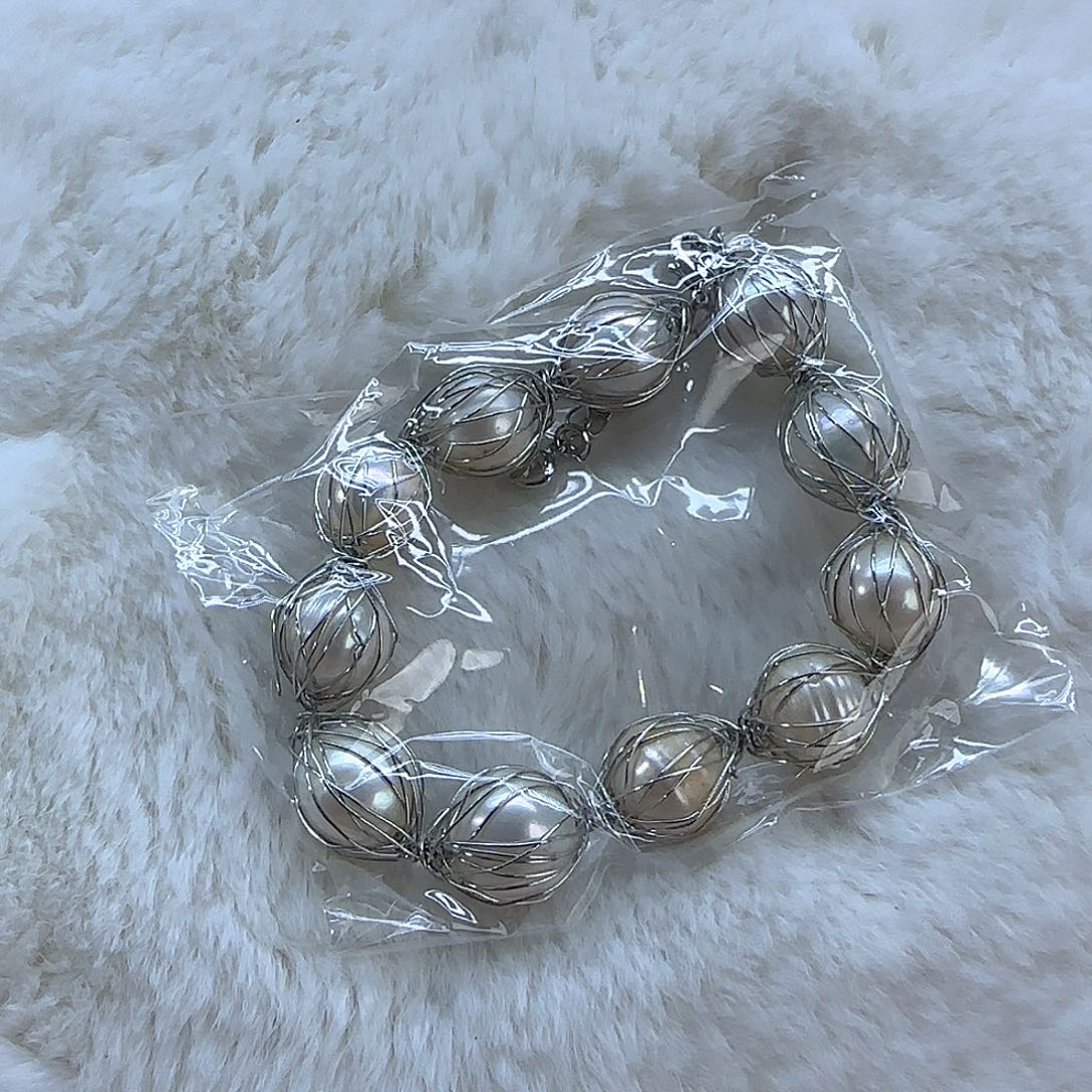 银S925镶嵌项链定制709淡水珍珠