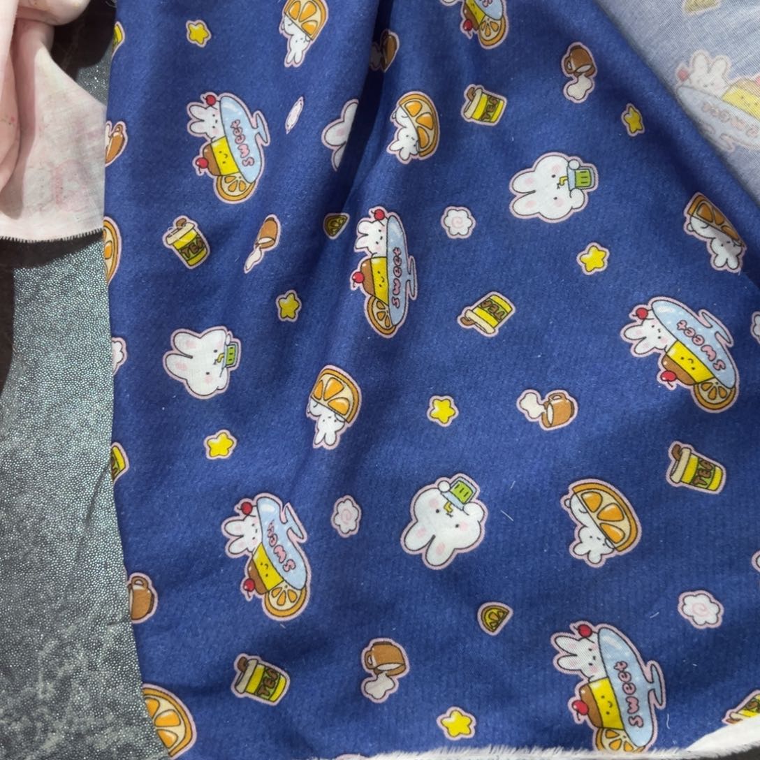 棉一米价1.4宽纯棉双层纱超柔软E