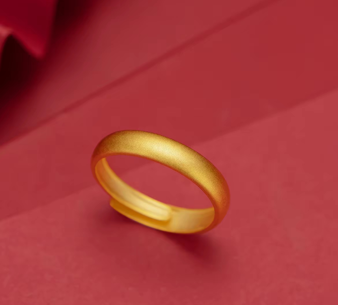 S029-精工活口素戒指