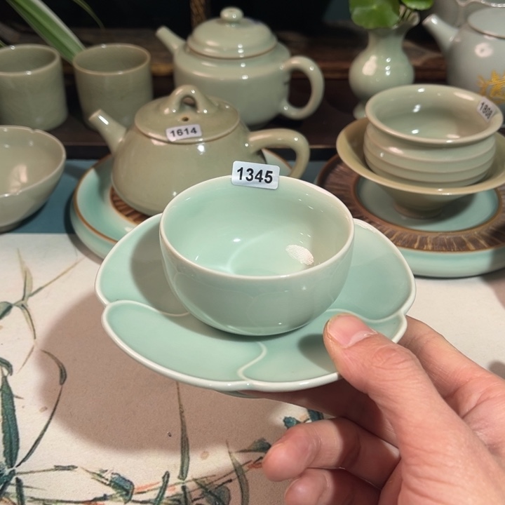 汝瓷1345 青鸾汝瓷汝州发货
