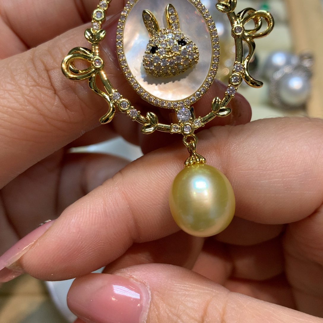 海水珍珠胸饰未镶嵌