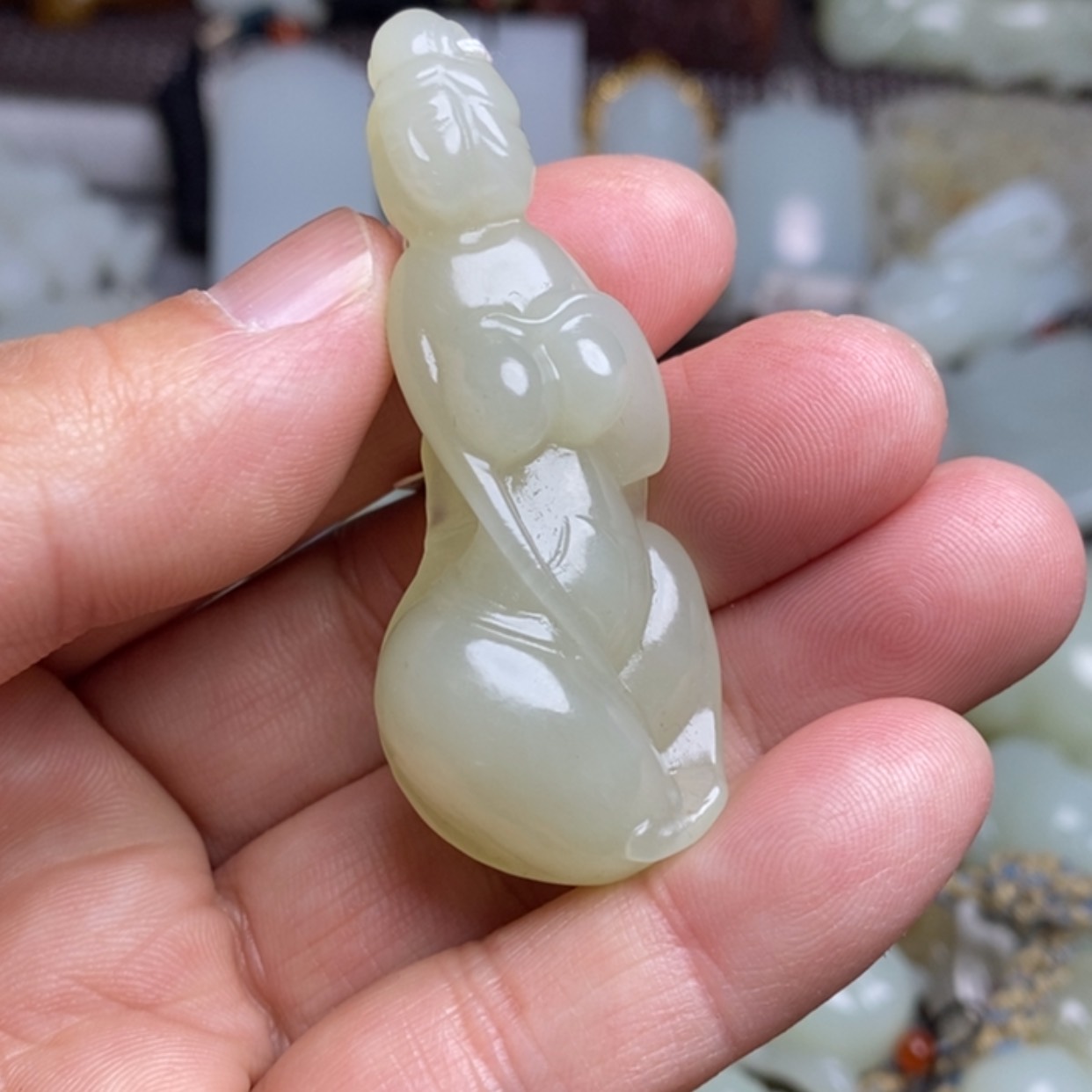 【闪购商品】和田玉（糖玉）颈饰未镶嵌