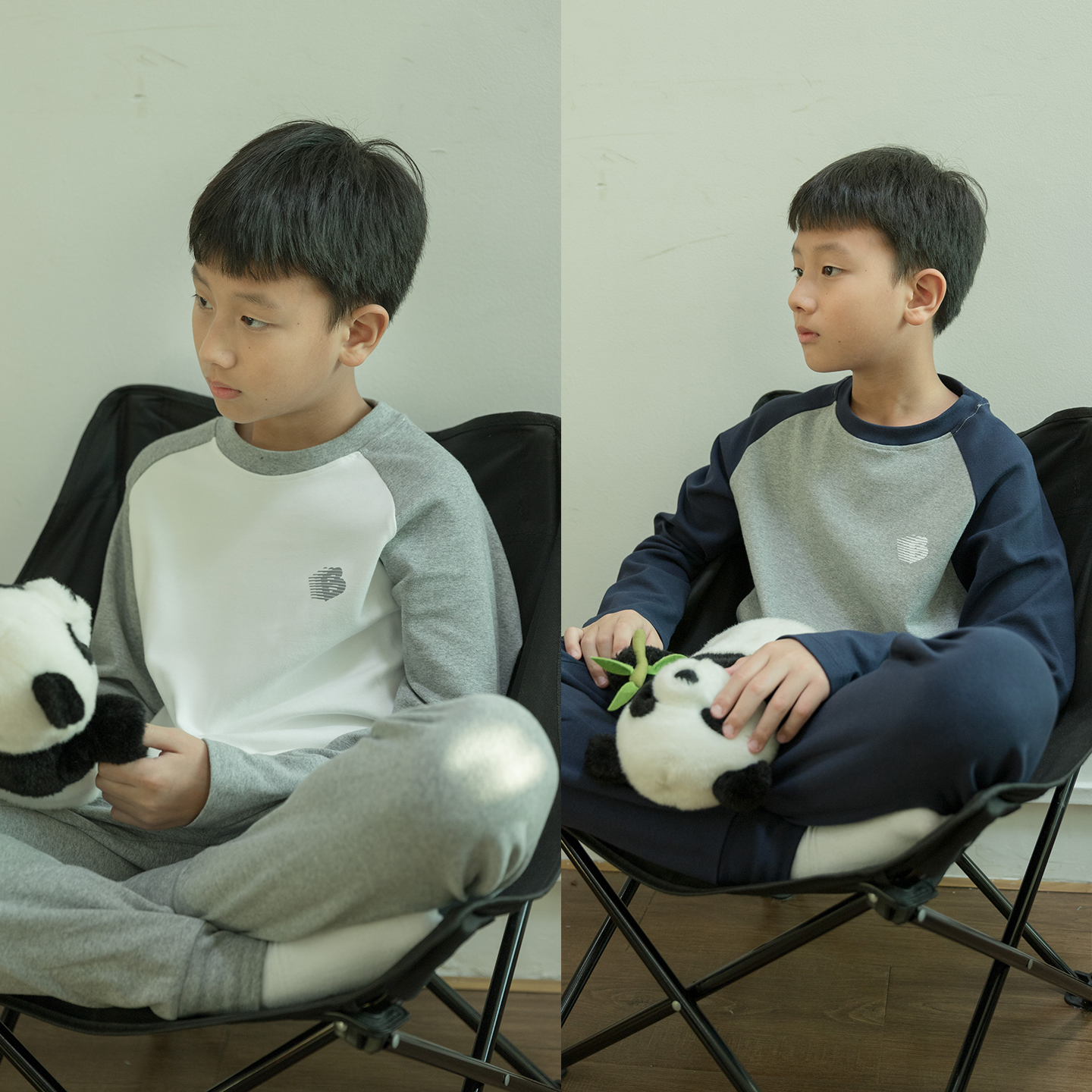 【卡七】亲子装家居服套装2025秋冬中大童睡衣