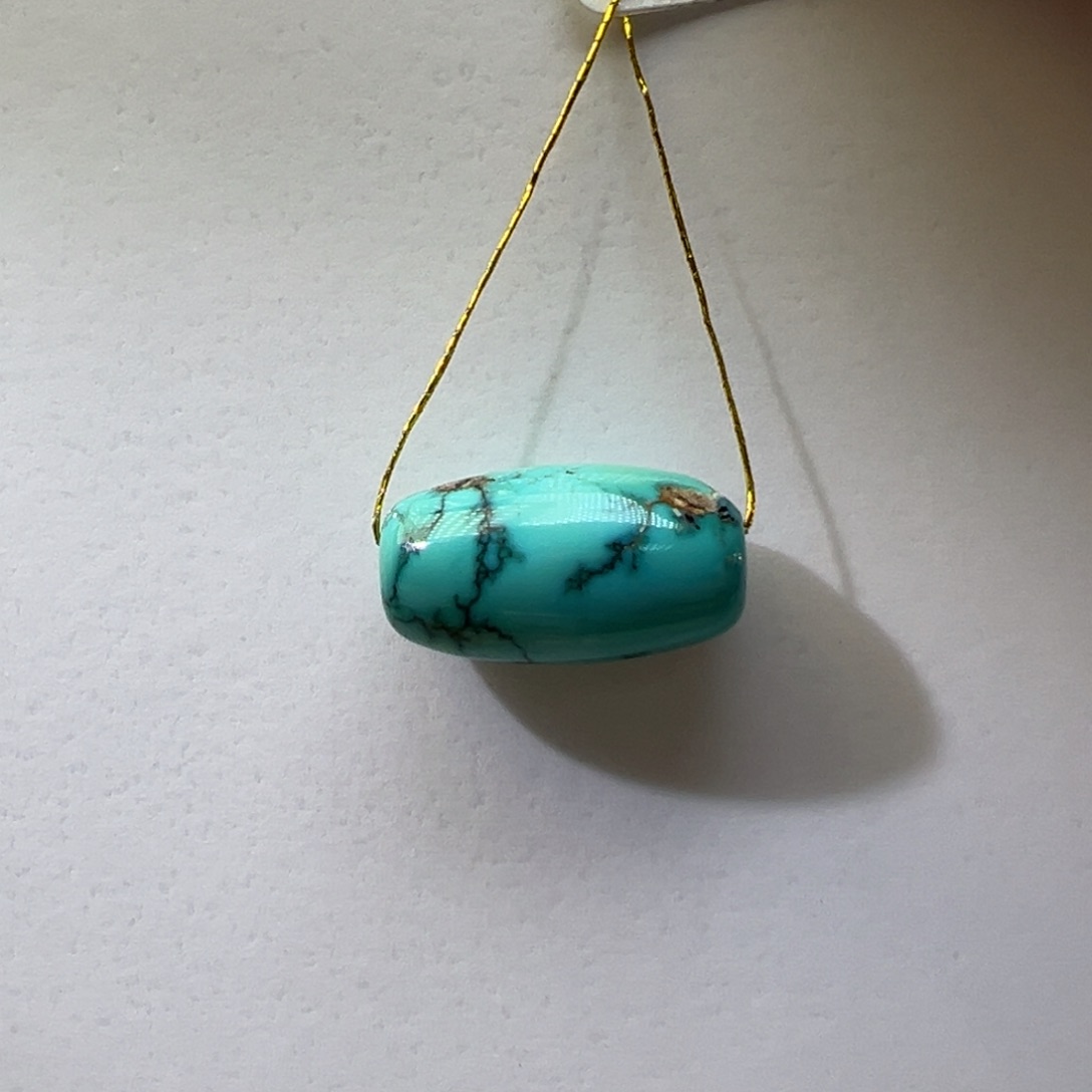 绿松石未镶嵌挂件18.9/10.3