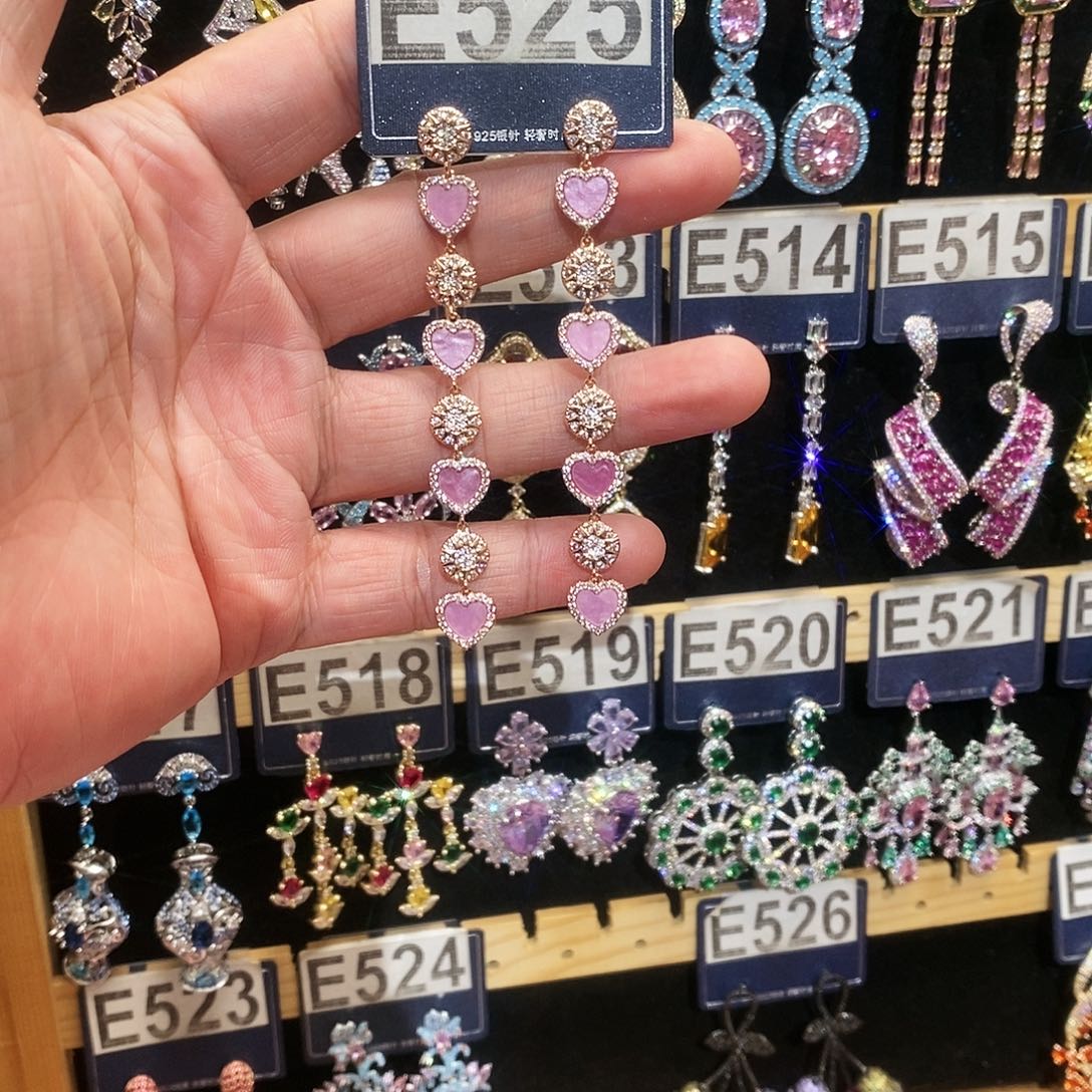 【闪购商品】纯铜925银锆石