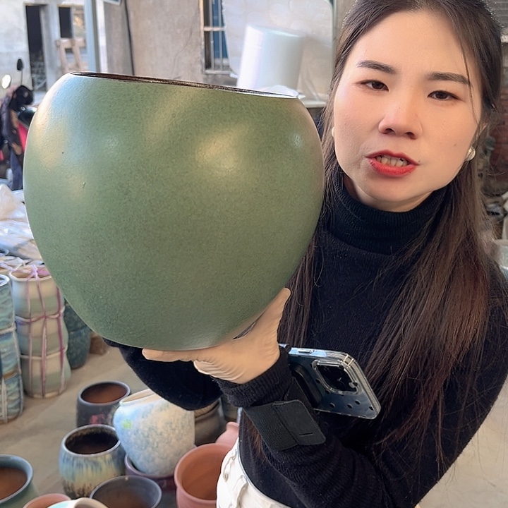 正品口19高23花盆……