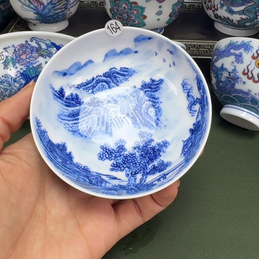 沙沙手工手绘茶具164