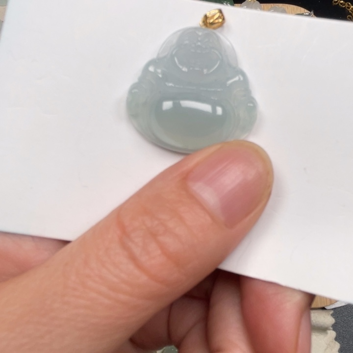 翡翠未镶嵌吊坠(不含链)翡翠