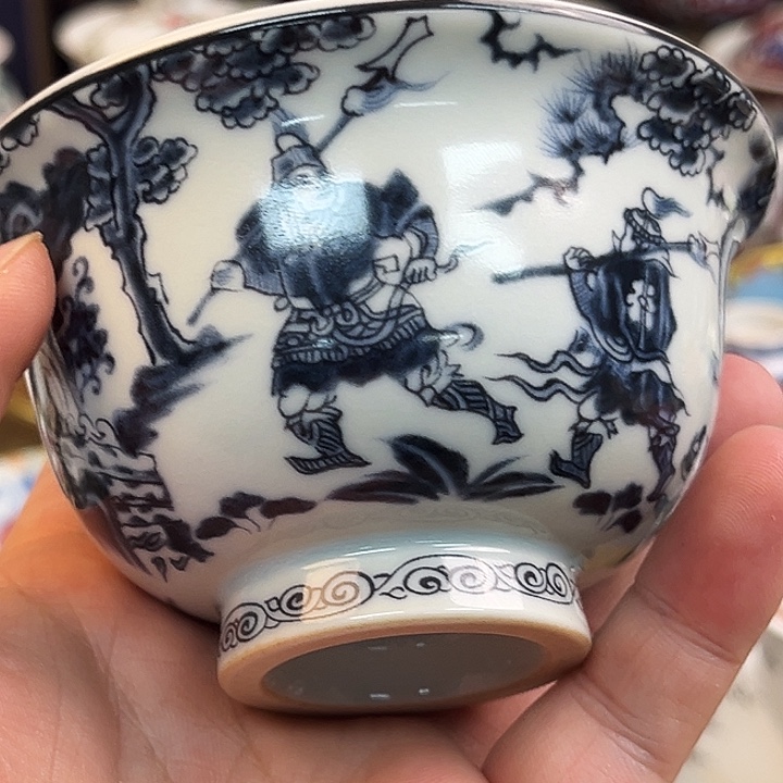 摆件景德镇陶瓷老厂瓷9