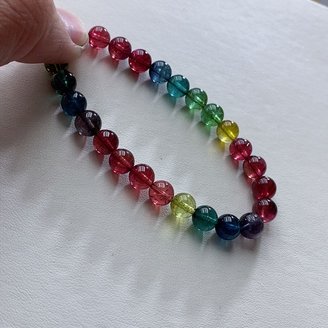 碧玺手链未镶嵌手链