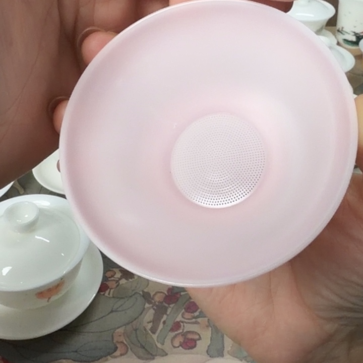 孤品冰种茶漏猪油白单
