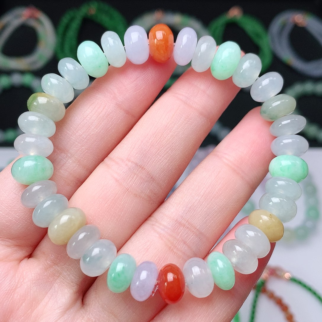 翡翠手链未镶嵌翡翠