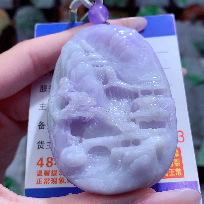 【闪购商品】翡翠颈饰未镶嵌挂件