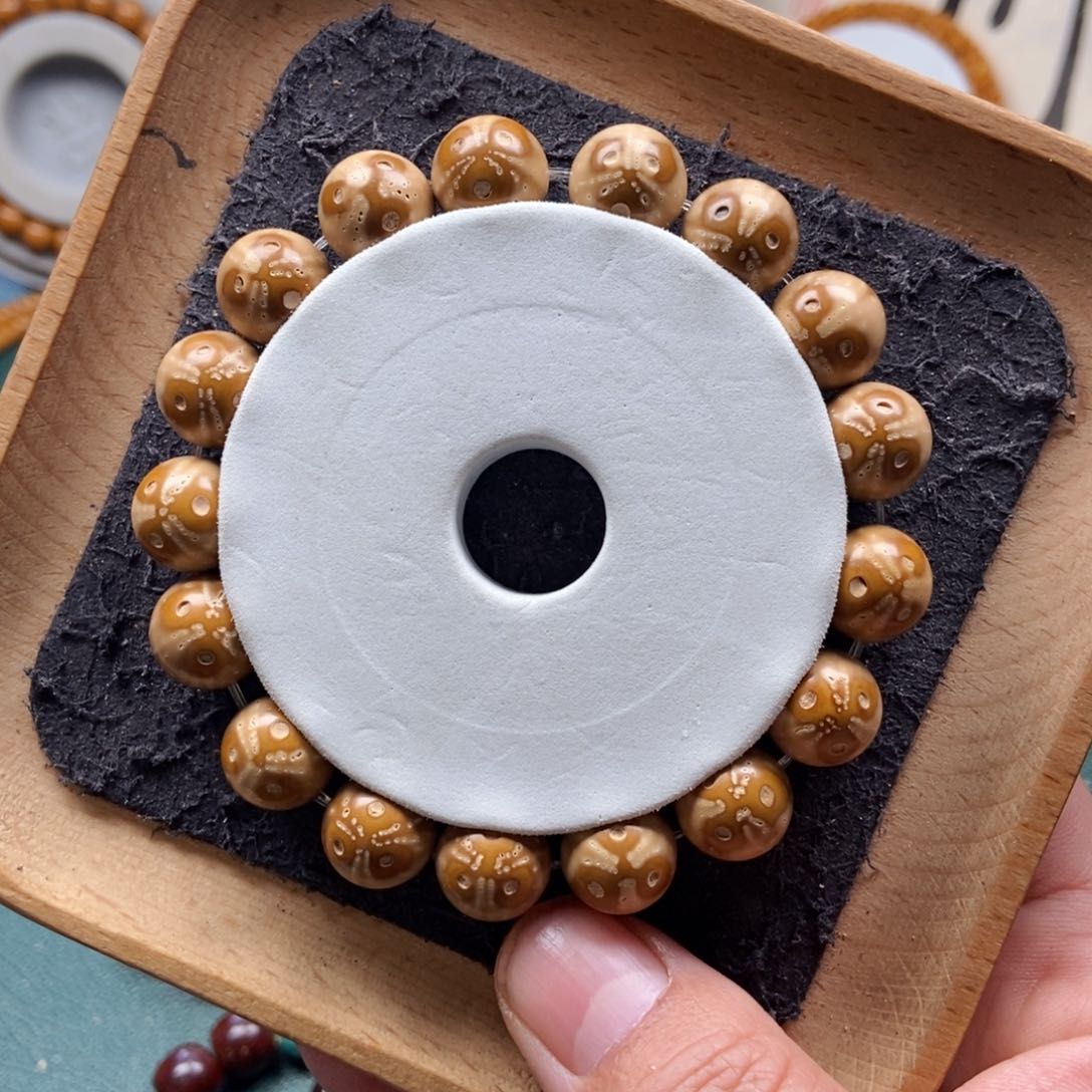 紫金鼠手串13mm精品熊猫