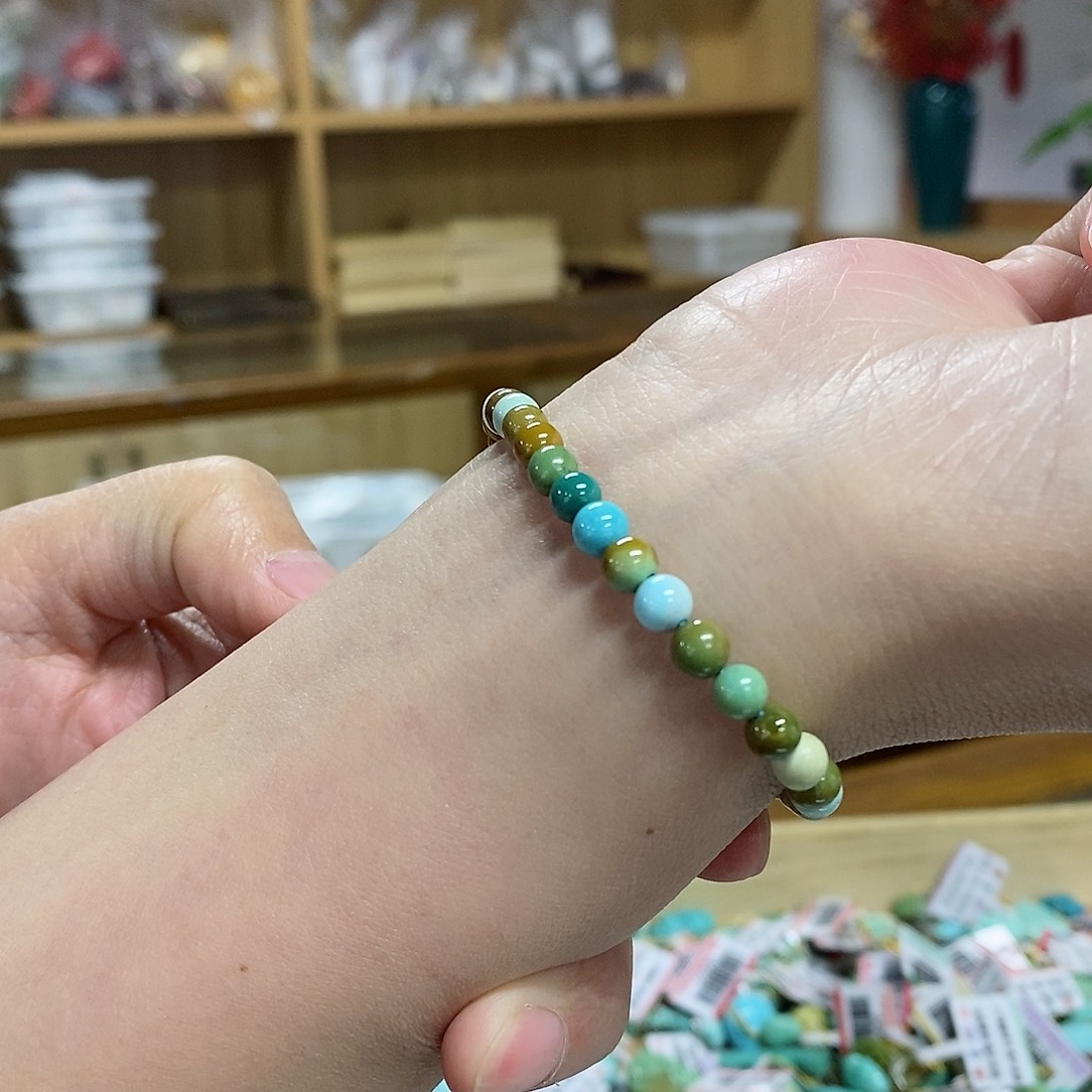 绿松石珠宝奇石未镶嵌