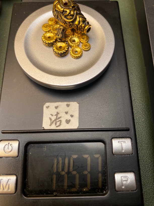 小于来了黄金配饰足金999定金2020