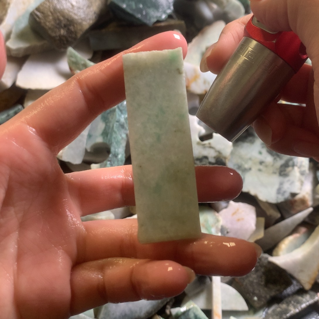 翡翠颈饰未镶嵌缅甸翡翠