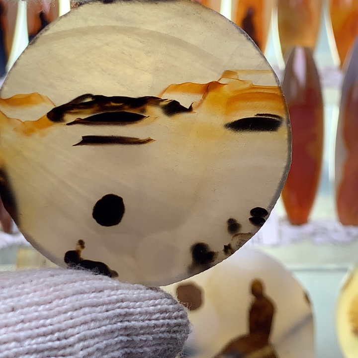 未镶嵌玛瑙/玉髓珠宝半成品183