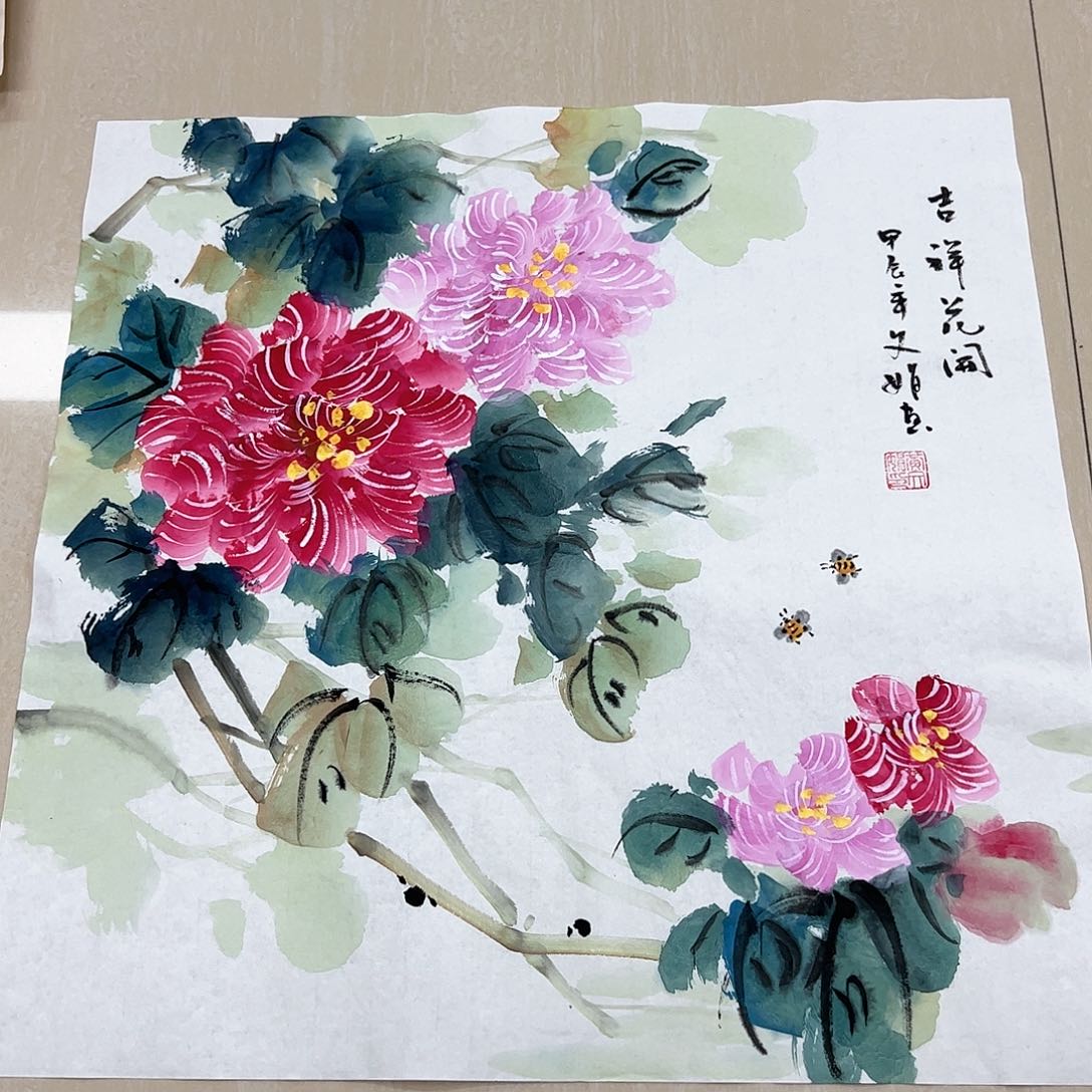 国画精品国画作品