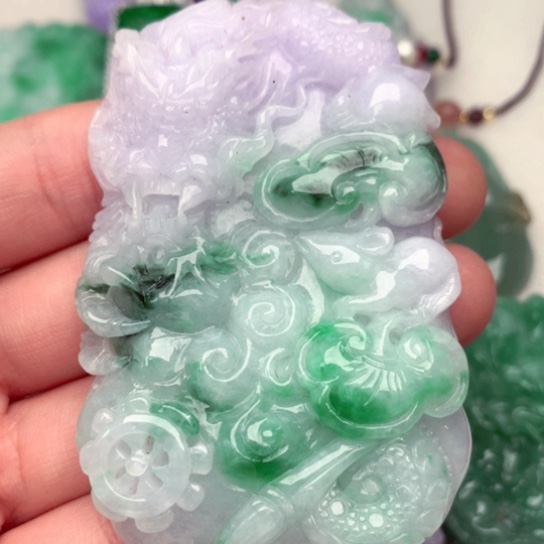 翡翠吊坠(不含链)未镶嵌