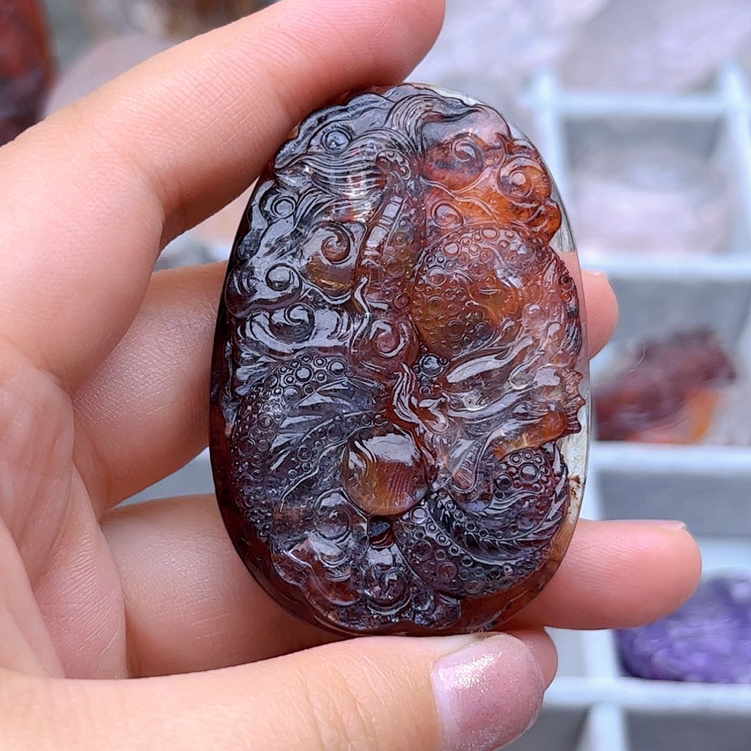 水晶吊坠(不含链)未镶嵌